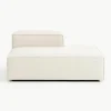 Chaise longue module Lennon van linnenmix