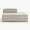 Chaise longue module Lennon van linnenmix