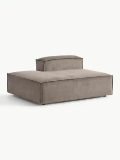 Chaise longue module Lennon van corduroy