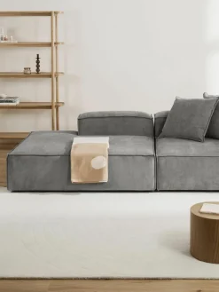 Chaise longue module Lennon van corduroy