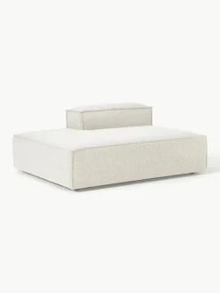 Chaise longue module Lennon van bouclé