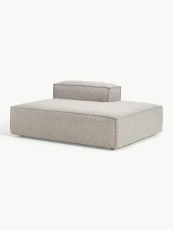 Chaise longue module Lennon van bouclé