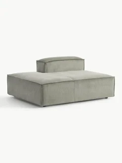 Chaise longue module Lennon van corduroy