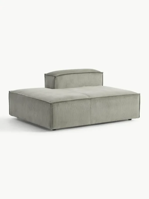 Chaise longue module Lennon van corduroy