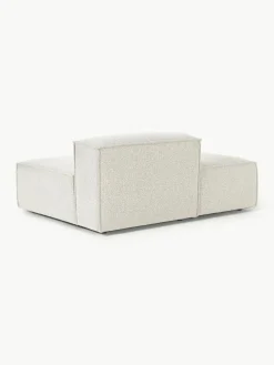 Chaise longue module Lennon van bouclé