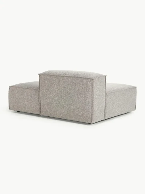 Chaise longue module Lennon van bouclé
