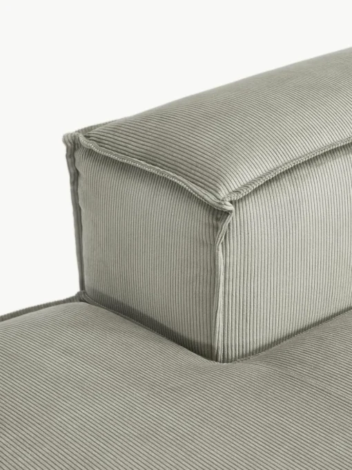 Chaise longue module Lennon van corduroy