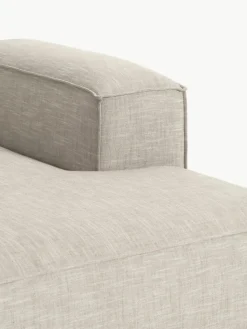 Chaise longue module Lennon van linnenmix