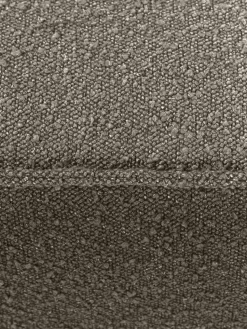 Chaise longue module Lennon uit bouclé