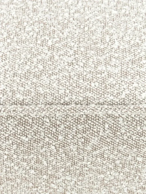 Chaise longue module Lennon van bouclé