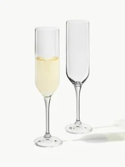 Champagneglazen Eleia, 4 stuks