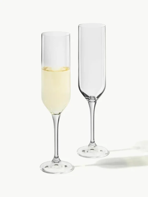Champagneglazen Eleia, 4 stuks