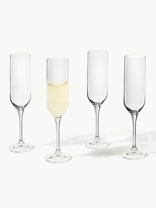 Champagneglazen Eleia, 4 stuks