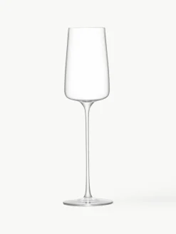 Champagneglazen Metropolitan, 4 stuks