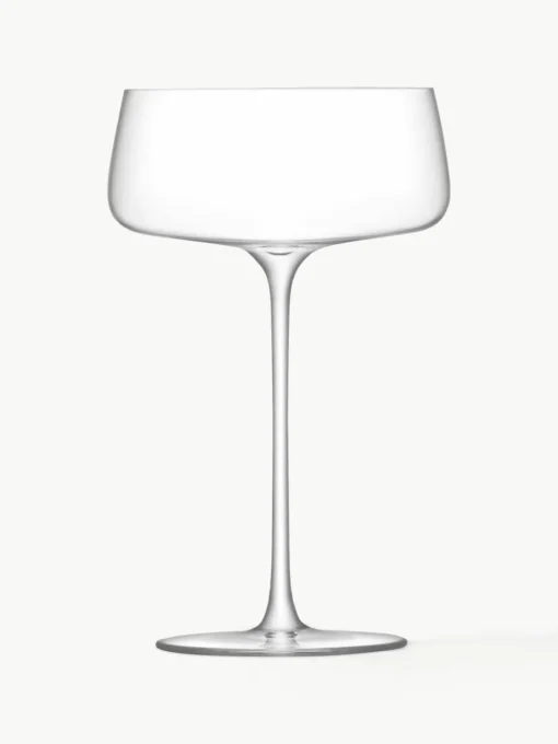 Champagneglazen Metropolitan, 4 stuks