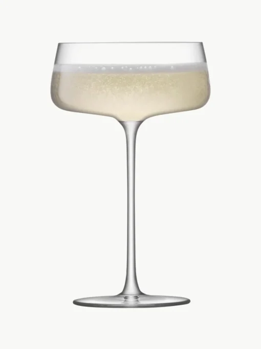 Champagneglazen Metropolitan, 4 stuks