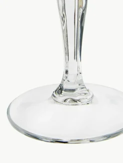 Champagneglazen Opera met reliëf, 6 stuks