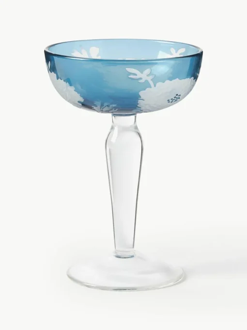 Champagneglazen Peony, set van 6