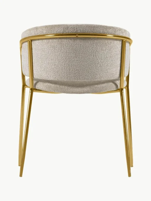 Chenille fauteuils Runnie, set van 2