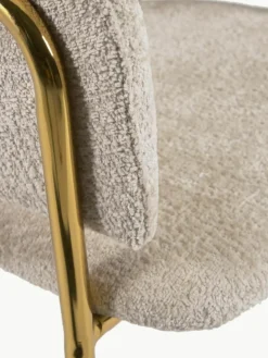 Chenille fauteuils Runnie, set van 2
