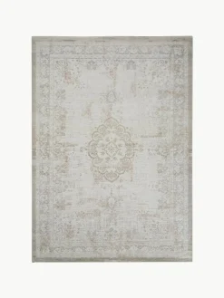 Chenille vloerkleed Medaillon