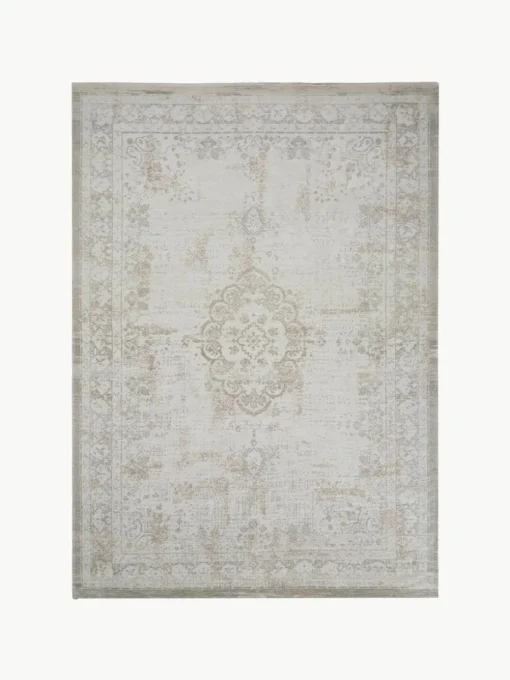 Chenille vloerkleed Medaillon
