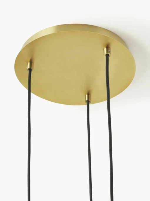 Cluster hanglamp Amora van glas