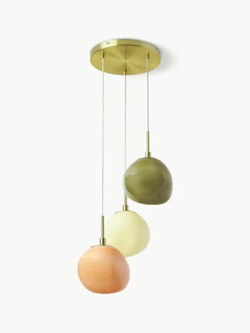 Cluster hanglamp Josie van opaalglas