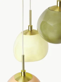 Cluster hanglamp Josie van opaalglas