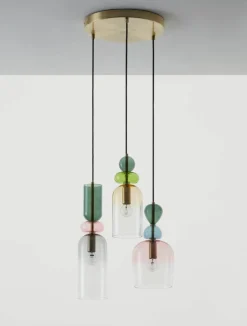 Cluster hanglamp Murano