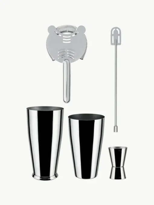 Cocktailset Lunar Eclipse van edelstaal, set van 5