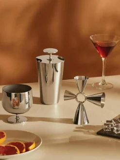Cocktailset Parisienne van edelstaal, set van 3