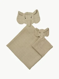 Comfortdekens Alya van biokatoen, set van 2