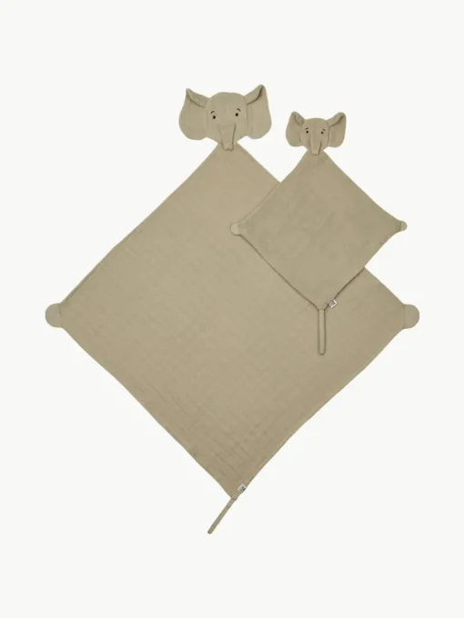 Comfortdekens Alya van biokatoen, set van 2