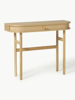 Console Calary met geribde voorzijde