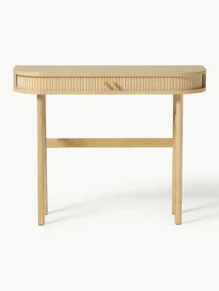 Console Calary met geribde voorzijde