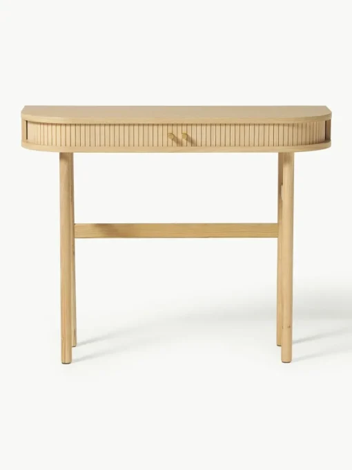 Console Calary met geribde voorzijde