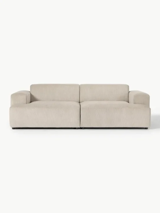Corduroy bank Melva (3-zits)