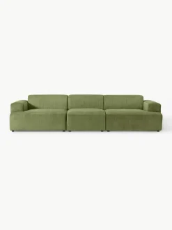 Corduroy bank Melva (4-zits)