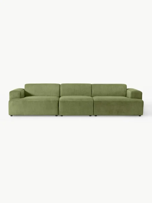 Corduroy bank Melva (4-zits)