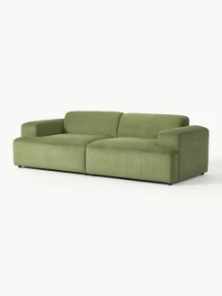 Corduroy bank Melva (3-zits)