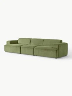 Corduroy bank Melva (4-zits)