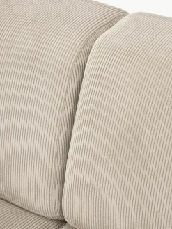 Corduroy bank Melva (3-zits)