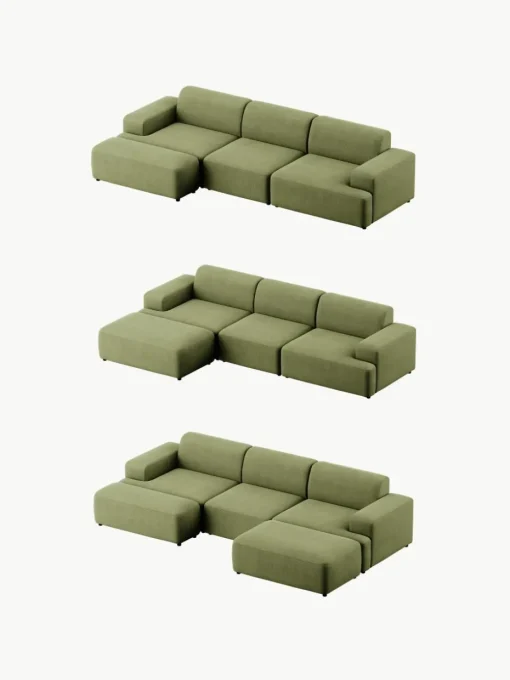 Corduroy bank Melva (4-zits)