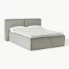 Corduroy boxspring bed Lennon