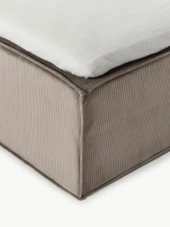 Corduroy boxspring bed Lennon