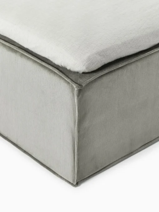 Corduroy boxspring bed Lennon
