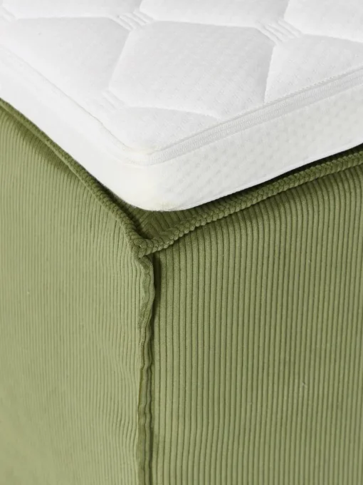 Corduroy boxspring bed Lennon