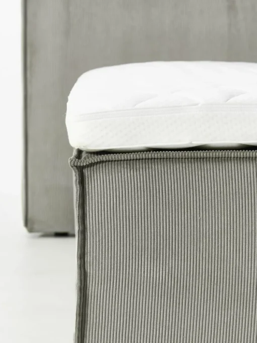 Corduroy boxspring bed Lennon