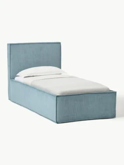 Corduroy eenpersoonsbed Dream met opbergruimte
